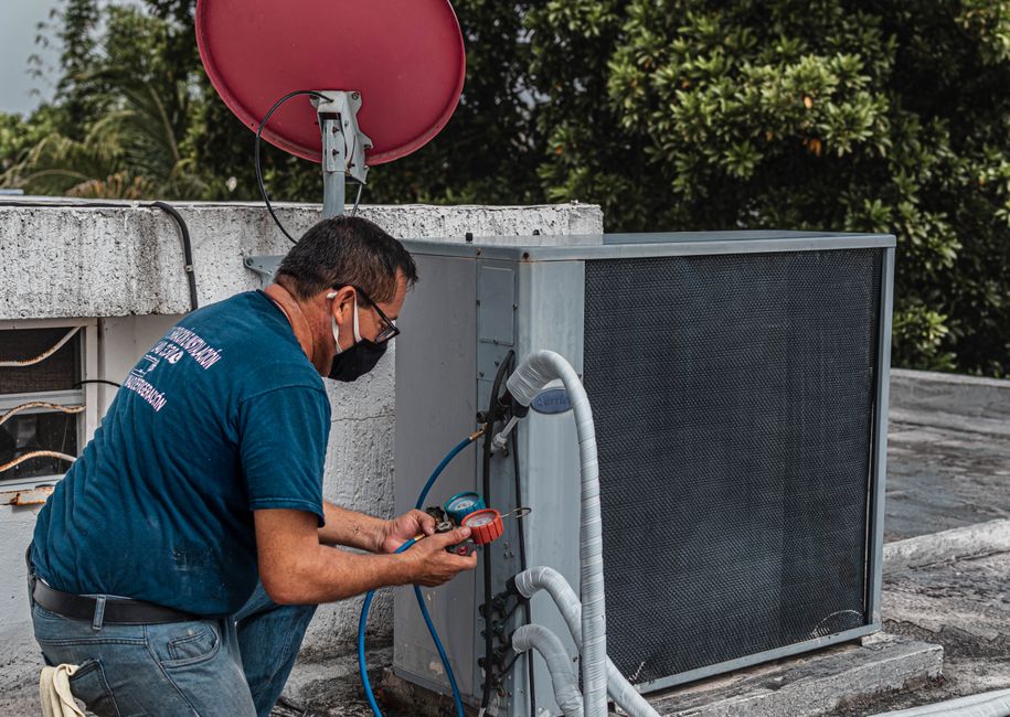 Blackwell Heating & Air team at work